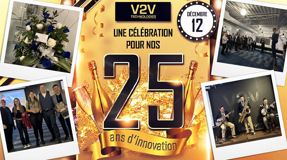Une soirée mémorable pour célébrer 25 ans de succès avec V2V Technologies
